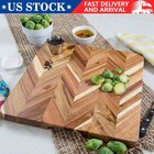 Noodle Board Stove Cover Acacia Wood Stove Top Cover Kitchen Electric Gas Stove