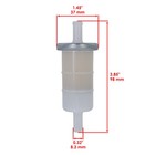 Fuel Filter For Yamaha 1fk-24560-10-00 1fk-24560-00-00