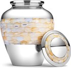 Mother Of Pearl Urns For Human Ashes Large Adult Cremation Urn Male Female Ashes