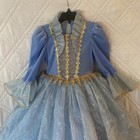 Victorian Cinderella Deluxe Girls Princess Gown Costume Dress Up Play Small 4-6