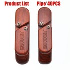 20 30 40 Pcs Wooden Rotary Pipe Large Quantity With Tobacco Storage Space