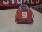 Vintage Mobil Gas Tanker Truck Pegusus Tin Litho Bandai Made Japan Friction Toy