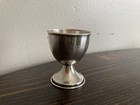 Italian 800 Silver Egg Cup  Florence Italy  22 35g
