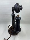 Antique Western Electric 329w 40al Brass Candlestick Telephone Patent 1904