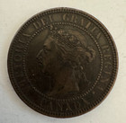 1901 Large Canadian 1 Cent Penny Canada Coin