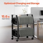 Uimoso Laptop Charging Cart For 32 Devices  Mobile Station For 15 6-inch Laptops