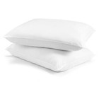 Soft Comfortable Hypoallergenic Microfiber Bed Pillows 2 Pack Standard Size New