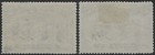 Rhodesia 1910 Kgv Double Head 2d Both Black   Grey And Black   Slate Grey P14