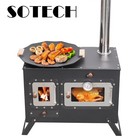Sotech Portable Wood Burning Stove Outdoor Camping Cooking Stove Free Shipping