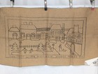Vtg Rug Hooking Pattern Main Street Christmas Yankee Peddler 