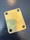 Nos Schecter Van Nuys Brass Neck Plate Obe Estate
