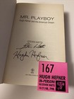 Hugh Hefner Signed Mr  Playboy Hardback 1st Print Edition Watts Autographed