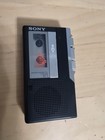 Sony M-5 1986  Microcassette Voice Corder  Silver black Original Packaging 