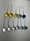 Lot Of 11 Feng Shui Hanging Crystal Ball Sphere Prism Faceted Chandelier Pendant