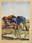 Menu D  jeneur Maison Plumier Ill  Creston N  15 Oysters Arvert - Marennes 1940