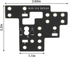 6 High Mod  Module For Gm Auto Fogs Low Beams Mod Compatible Black 