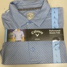 Callaway Men s Performance Stretch Polo Assorted Sizes   Patterns Nwt