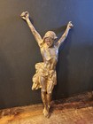 Antique 19 C Big 15 75 Inch Heavy Iron Beautiful  Patine France Monastery Corpus