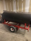 Large Commercial Outdoor Smoker Trailer With Sink And Hitch