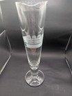 Toscany Pilsner Glasses 6pc Etched Hand Blown Hand Cut Clipper Ships Crystal