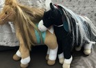 Douglas Toys Warrior Princess Horse 12  Plush Lot Of 2