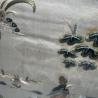 Antique Chinese Silk Forbidden Stitch Hand Embroidered Textile Panel Tapestry