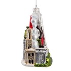 Kurt Adler Glass Paris City Christmas Tree Ornament  5 