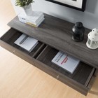 24 7 Shop At Home Mid-century Modern Distressed Grey 47-inch Wide 6-drawer