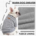 Warm Soft Dog Sweaters For Small Dogs Cats Pets Winter Clothes Outfit
