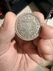 Beautiful 1717 Philip V Madrid 2 Reales  M-j  Calic   1244  5 7 Grams  Extra Fine