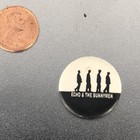 Vintage Echo And The Bunnymen Pin Badge Button 80s Goth Rare New Wave Punk