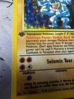 1st Edition Machamp Holo Rare Vintage Double Print Error - Was Printed On Twice 