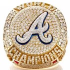 Atlanta Braves 2021 World Series Championship Ring  r  Acuna Jr   W box