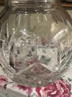 Vintage Waterford Crystal-lidded Jar honey Pot-5   h-lismore-5   h-post 2000   s-a    