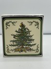 Christmas Tree Cork Backed Coasters Set Of 6 Coasters