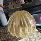 Vintage Glass Light Fixture