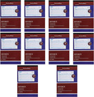 10 Pack Large Sales Order Book Receipt Invoice Duplicate Carbonless 50 Sets 5 5 