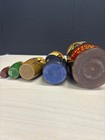 Vintage Hand Painted Russian Leader Matryoshka Nesting Dolls Made In Russia