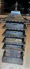 Vintage Japanese Wooden Pagoda Design 21    Jewelry Box Multi 5 Drawer Cabinet