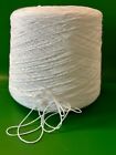 Beautiful Cone Spool  2 Peruvian Tanguis Cotton Yarn 2lb 0oz 920gr 2266 White