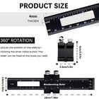 Professional Woodworking T-type Scribing Ruler - 6 Inch Construction Measurin   