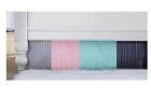 Wendy Bellissimo Dotted Stripe Crib Skirt  pink white  Baby Nursery Bedding