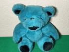 Vintage 90s Grateful Dead Dancing Bear Teal Plush Moving Limbs Steven Smith 1990