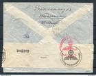 1941 Airmail Censor Cover Wassenaar - Hotel Lafayette Boston Usa Via Koln-deutz