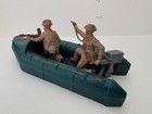 Vintage Britains Deetail Ww2 British Commando s  2x Figures   Assault Craft