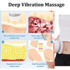 Bushipin Body Sculpting Machine Electric Cellulite Massager 3 Pads  Handheld    