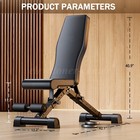 1000 Lbs Adjustable Utility Bench Weight Bench Home Gym Fitness Workout Exercise