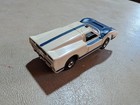 Aurora Tjet Ford J Ho Slot Car  White blue Flamethrower