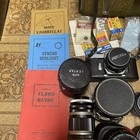 Honeywell Pentax Camera And Lot Of Lenses