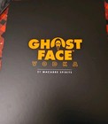 Ghost Face Vodka Killer Collection Box Set Empty Bottle Blood Orange Flask New